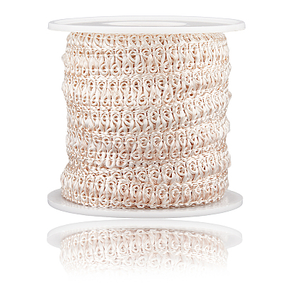 10Yards Polyester Lace Trim Ribbon OCOR-GF0004-83E-1