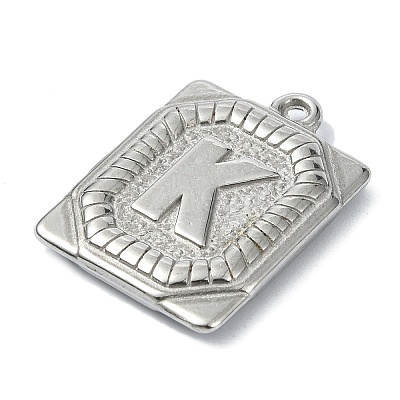 Anti-Tarnish 304 Stainless Steel Pendants STAS-U033-01P-K-1