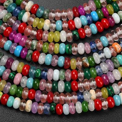 Natural White Jade Beads Strands G-L635-A02-4x2mm-03-1