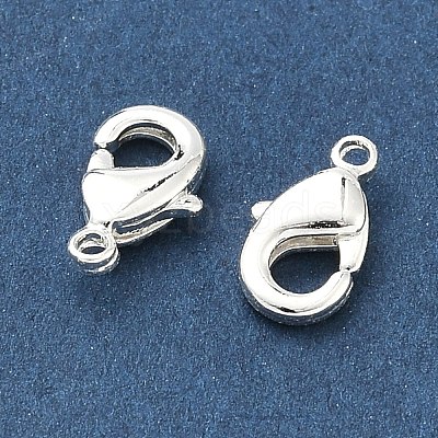 Brass Lobster Claw Clasps KK-H532-17A-S-1