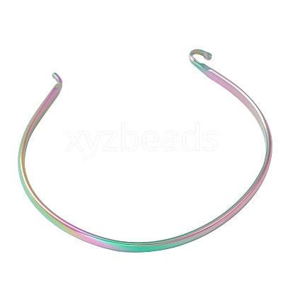 Ion Plating(IP) 304 Stainless Steel Cuff Bangle Making LS-STAS-H154-01MC-1
