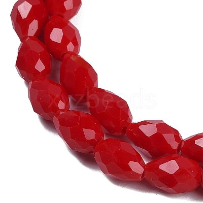 Opaque Solid Color Beads Strands EGLA-N013-P6mm-D07-1