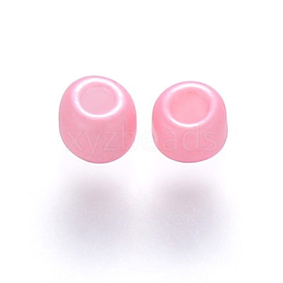 12/0 Baking Paint Glass Round Seed Beads SEED-S036-01A-04-1