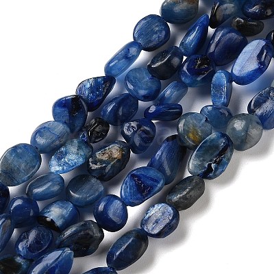 Natural Kyanite Beads Strands G-C268-A08-6x8mm-1