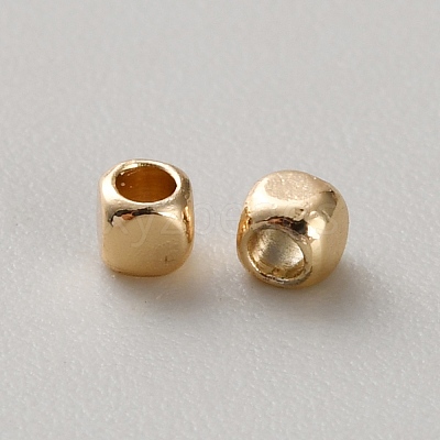 Brass Beads LS-KK-WH0088-24A-G-1
