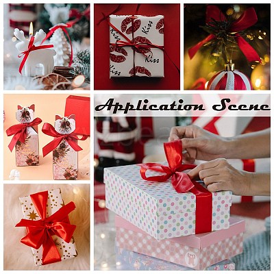 Valentines Day Gifts Boxes Packages Single Face Satin Ribbon SRIB-Y026-1