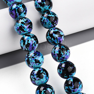 Synthetic Turquoise Beads Strands TURQ-T004-08A-02-1