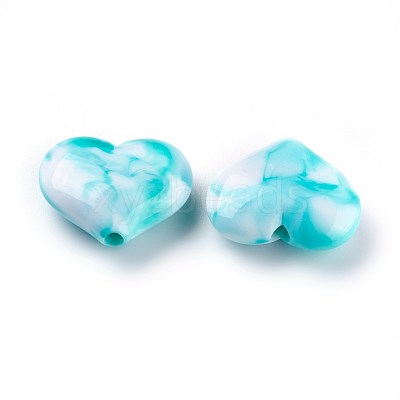 Acrylic Imitation Gemstone Beads MACR-E205-09A-1