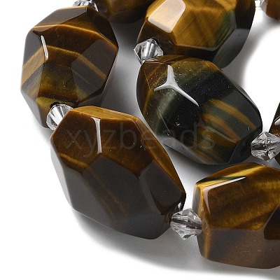 Natural Tiger Eye Beads Strands G-H095-A03-01-1