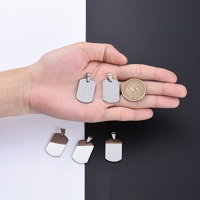 Tarnish Resistant 304 Stainless Steel Big Pendants STAS-I140-19H-S-1