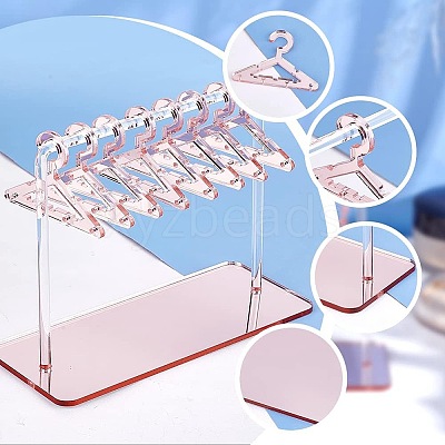 2 Sets Acrylic Earring Display Stands EDIS-PH0001-91-WH-1