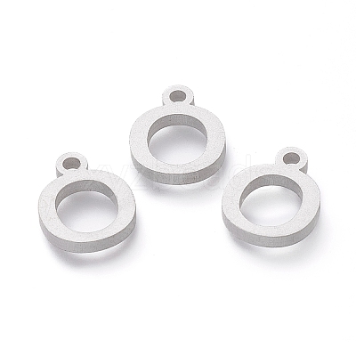 Tarnish Resistant 304 Stainless Steel Pendants STAS-A045-09P-1