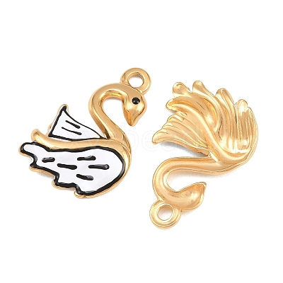 304 Stainless Steel Enamel Pendants STAS-G398-20G-04-1