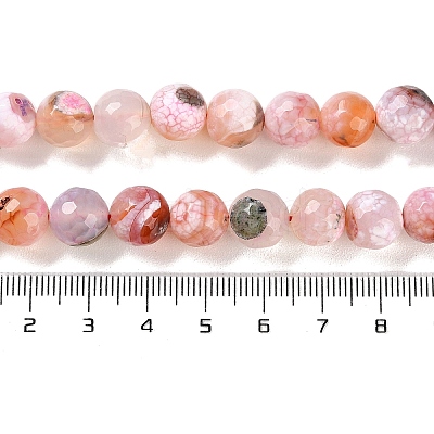 Natural Agate Beads Strands G-M437-C01-01D-1