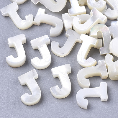 Natural Sea Shell Beads X-SHEL-T012-60J-1