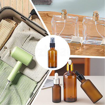 Glass Essential Oil Empty Spray Bottles MRMJ-GF0001-70B-1