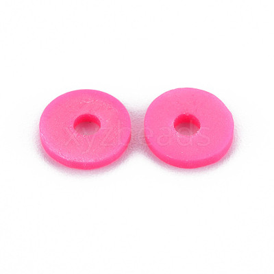 4 Colors Handmade Polymer Clay Beads CLAY-N011-032-33-1