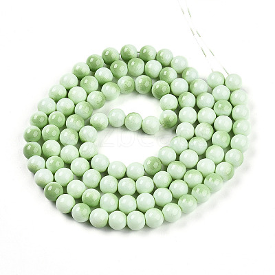 Baking Paint Glass Beads X1-DGLA-N012-8mm-04-1