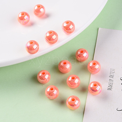 Opaque Acrylic Beads MACR-S370-D10mm-SS2109-1