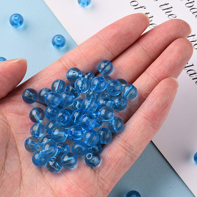 Transparent Acrylic Beads MACR-S370-A8mm-759-1