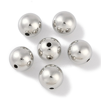 CCB Plastic Round Beads ALUM-U001-08C-07-1