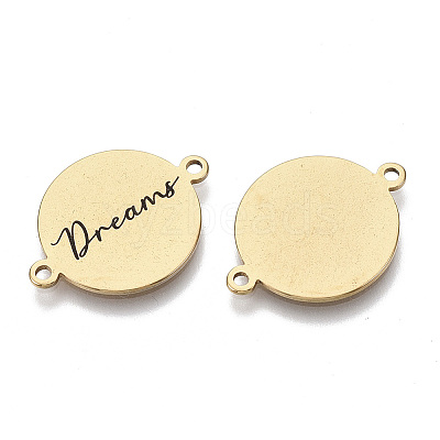 201 Stainless Steel Enamel Links connectors X-STAS-S079-144D-1