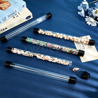 Transparent PC Plastic Bead Storage Tubes AJEW-WH0596-947B-1