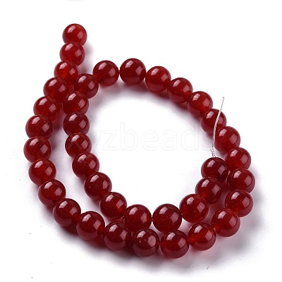 Natural White Jade Beads G-J390-C03-11-1