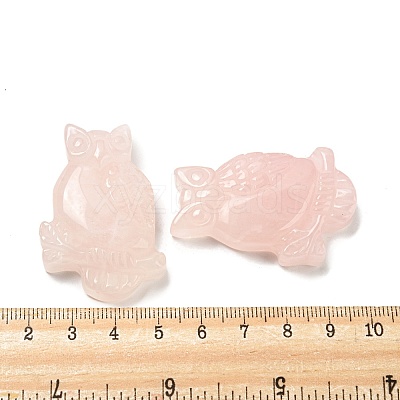 Natural Rose Quartz Pendants G-M417-08G-1