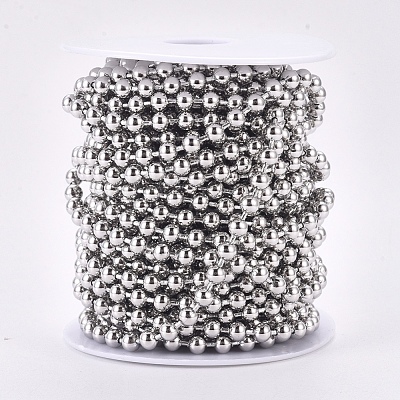 304 Stainless Steel Ball Chains CHS-F009-01G-P-1