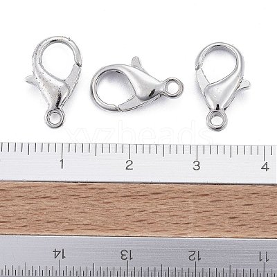 Zinc Alloy Lobster Claw Clasps E105-1
