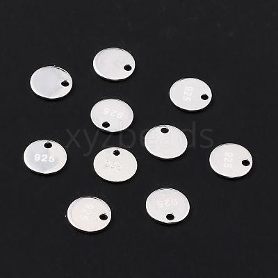 925 Sterling Silver Chain Tabs STER-K167-011A-S-1