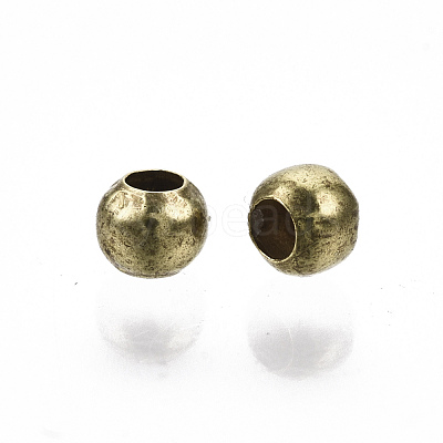 Brass Beads KK-R141-3mm-01C-NF-1