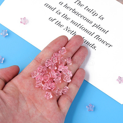 Transparent Acrylic Beads MACR-S373-45-B07-1