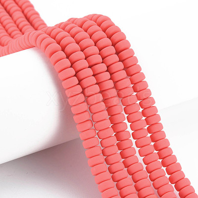 Handmade Polymer Clay Beads Strands CLAY-N008-20-1