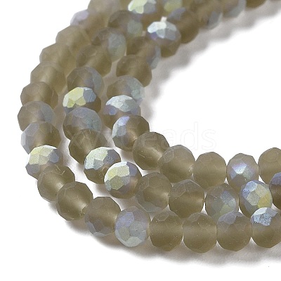 Transparent Glass Beads Strands EGLA-A044-T3mm-MB16-1