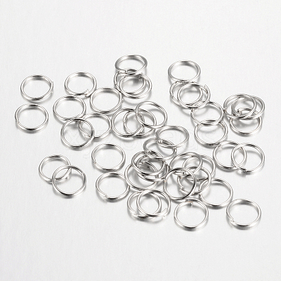 Iron Open Jump Rings IFIN-A018-4mm-P-NF-1