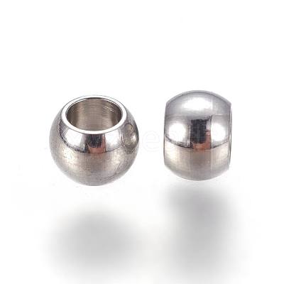 Tarnish Resistant 304 Stainless Steel Spacer Beads STAS-L222-42A-P-1