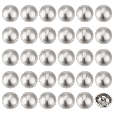 1-Hole Zinc Alloy Buttons FIND-MA0001-18A-P-1
