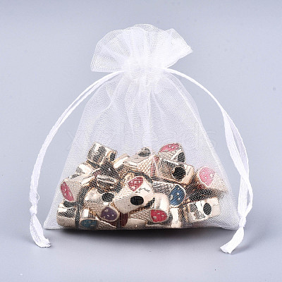 Organza Gift Bags with Drawstring OP-R016-30x40cm-04-1