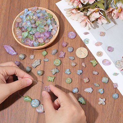 120g Transparent Acrylic Beads MACR-PA0001-72A-1