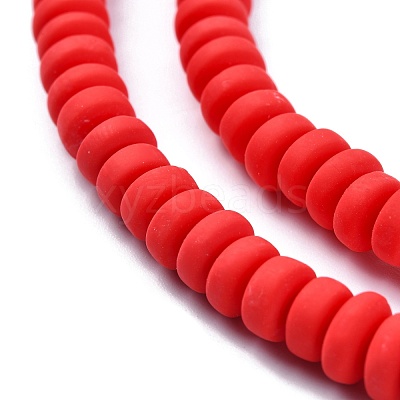 Handmade Polymer Clay Beads Strands X-CLAY-N008-008D-1