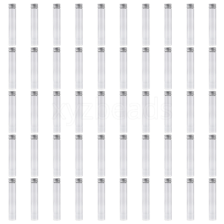 50Pcs Glass Bottles Bead Containers CON-DR0001-06D-1