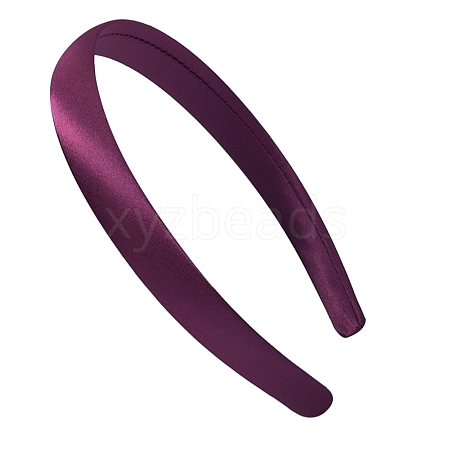 Solid Color Satin Cloth Hair Bands PW-WG159DF-04-1