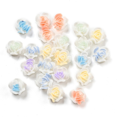 Luminous Opaque Epoxy Resin Decoden Cabochons CRES-M032-03B-1