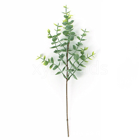 Plastic Artificial Eucalyptus Leaf PW-WGFCE17-01-1