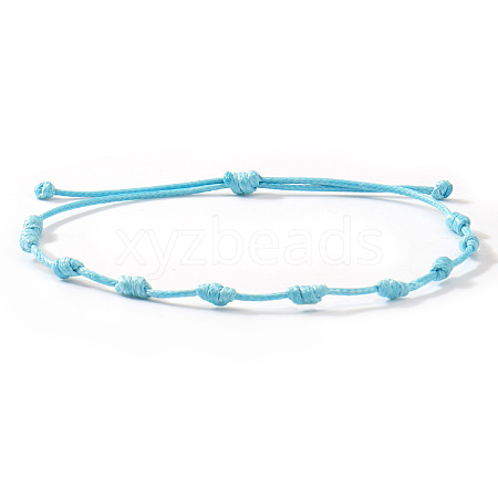 Adjustable Polyester Cord Braided Bracelets for Friendship Couple UP1845-6-1