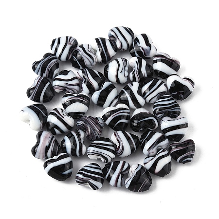 Handmade Lampwork Beads Strands LAMP-YW0002-02G-1