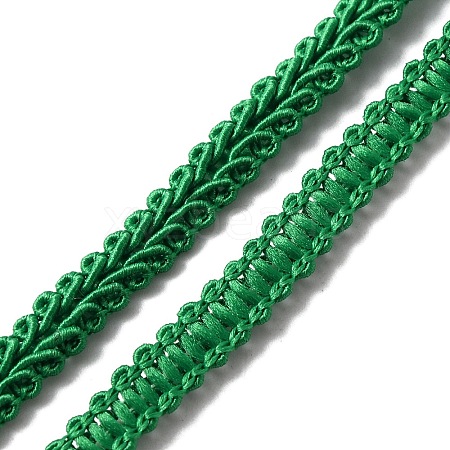 Polyester Braided Lace Trim OCOR-WH0079-51B-1