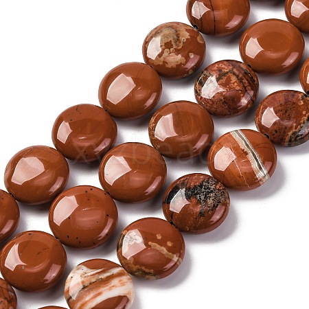 Natural Red Jasper Beads Strands X1-G-C159-A05-01-1